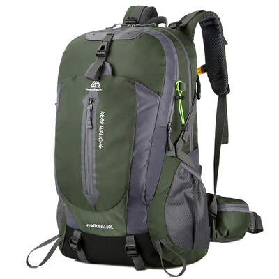 

Romacci 50L Water Resistant Hiking Travel Backpack Laptop Daypack with Rain Cover Outdoor Camping Trekking Climbing Backpack for M