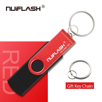 

Hotsale OTG Usb Stick Pen Drive 128GB 64GB 32GB 16GB USB Flash Drive 30 High Speed Pendrive for android Device gift key chain