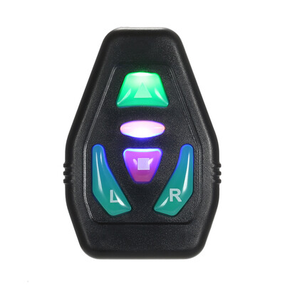 

Lixada USB Rechargeable Reflective Backpack Attachment Clip with Remote Control LED Signal Light Outdoor Sport Safety Bag Gear for