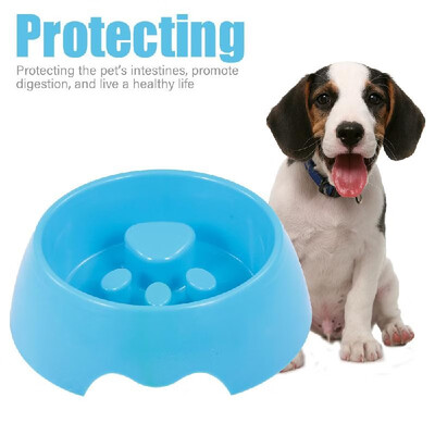 

Pet Slow Food Bowl Dog Food Anti-mite Bowl Dog Food Bowl Pet Interactive Fun Feeder Environmental Protection Material