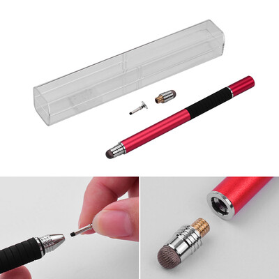 

2-in-1 Precision Stylus Pen with Conductive Head&Disc Tip Universal Touchscreen Pen Set for All Capacitive Touchscreens Cell P