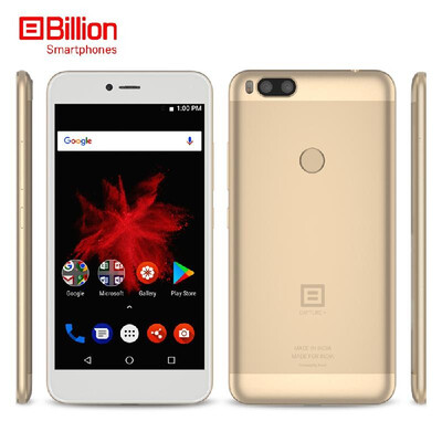 

Billion Capture Plus Mobile Phone 55 inch 4GB 64GB Snapdragon 625 Octa Core 13MP Dual Rear Cams 3500mAh Fingerprint 4G Unlocked S