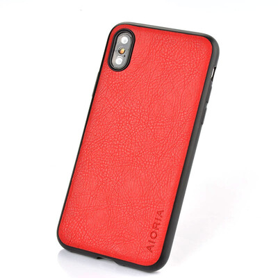 

Case for iphone xr x xs max funda luxury Vintage Leather skin with silicone capa for iphone xr x xs max case phone cover coque