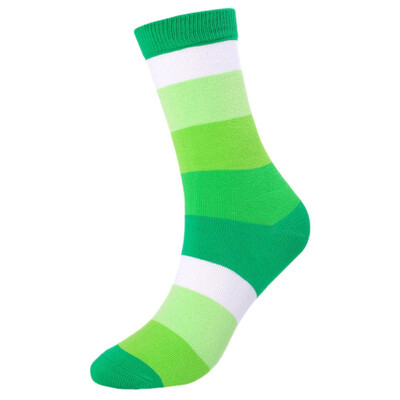 

LifeWheel Women &Men Colorful Funky Cotton Striped Pattern Long Dress Crew Socks For Thick Autumn Winter Business Casual