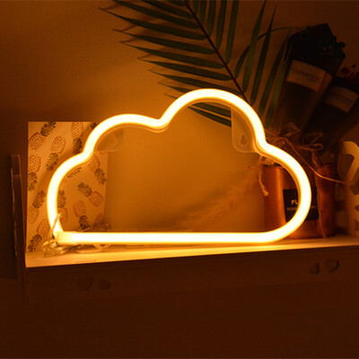 

LED Neon Lamp USB Charging Living Room Bedroom Desktop Decorative Light Green Cactus