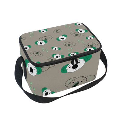 

Lunch Box Insulated Lunch Bag Large Cooler Cartoon Koala Tote Bagfor Kids Men Women
