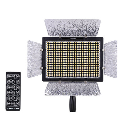 

Yongnuo YN600L 600 LED Studio Video Light Lamp Color Temperature Adjustable for Canon Nikon Camcorder DSLR with Remote Control
