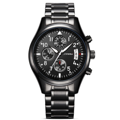 

Sinobi 9639 Casual Business Multifunctional Waterproof Calendar Quartz Men Watch