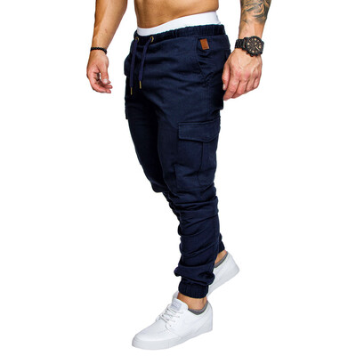

Male Sport Joggers Hip Hop Jogging Fitness Pant Tethered Casual Pant Trousers Sweatpants