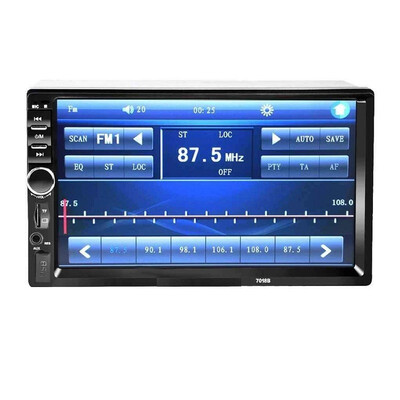 

7" 2 Din Touch Screen Car Stereo MP5 Player Bluetooth FM Radio USBTF AUX In