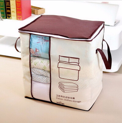 

Non-Woven Family Save Space Organization Bed Under Closet Storage Box Clothes Divider Organiser Quilt Bag Holder Organizer