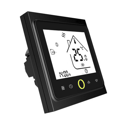 

3A WaterGas Boiler Heating Thermostat with Touchscreen LCD Display Energy Saving Smart Thermostat Temperature Controller