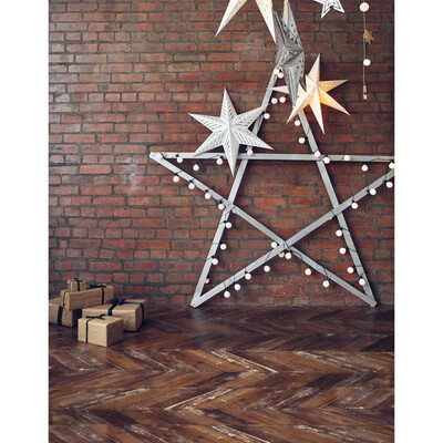 

Red Brick Wall Photo Backdrop 57FT Vinyl Fabric Cloth Digital Printing Birthday Photo Background s-2224