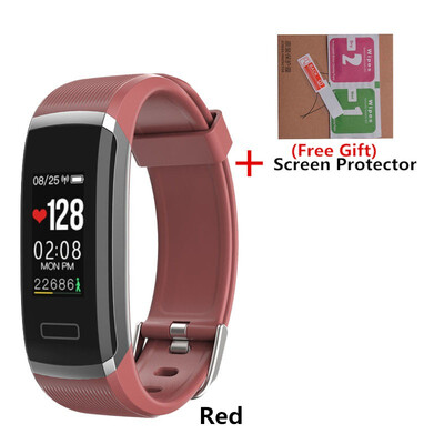

Color Screen Smart Bracelet GT101 Waterproof 24 hours Heart Rate Monitor Fitness Tracker Bluetooth Smart Watch for Sport
