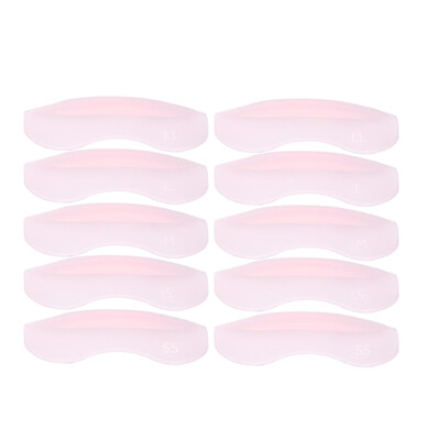 

5pairs Professional Silicone Eyelash Extension Eye Patch Eyelash Perming Curler Eye Patch False Eye Lashes Extension Pad