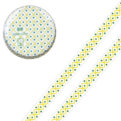 

Kinbor hand book&paper tape 5mm7m basic style fun life hand book sticker star grass DTB64411