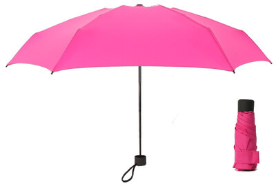 

180g Small Fashion Folding Umbrella Rain Women Gift Men Mini Pocket Parasol Girls Anti-UV Waterproof Portable Travel UMBRELLAS
