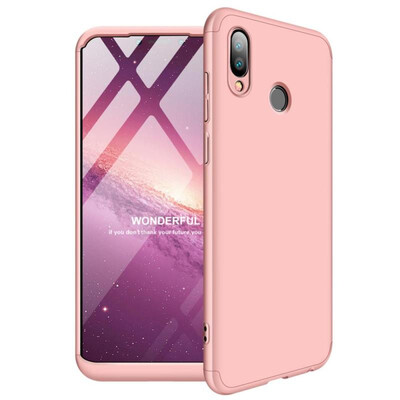 

MOONCASE Huawei Honor Play three-section all-inclusive shield - pink