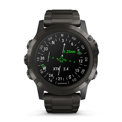 

Garmin GARMIN D2 Delta PX aviation pilot multi-function heart rate watch GPS navigation smart sports watch titanium alloy flagship