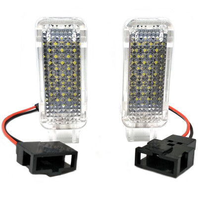 

2Pcs 3528 LED Car Door Light 6000K Courtesy Light for Audi A2 A3 A4 Q5 Q7 S5