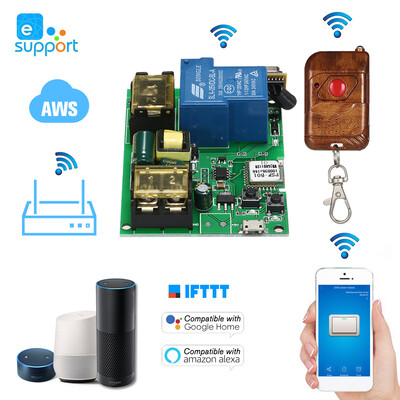 

eWeLink USB DC5V AC85-250V 30A Wifi Switch Wireless Relay Module Smart Home Automation Modules Phone APP Remote Control Timer Switc