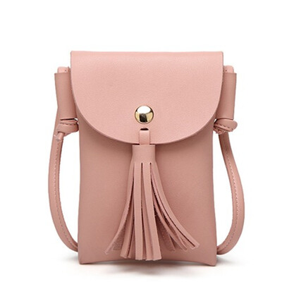 

Gorden Yi De 5 Colors Women Mobile Phone Bags Vintage Small Change Purse Female Woven Buckle Shoulder Bags Mini Messenger Bag
