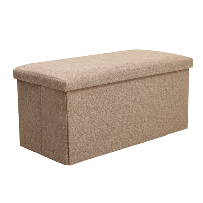 

Red camp rectangular storage stool storage stool can sit adult sofa bench change shoes stool folding storage chair home storage box 110 liters