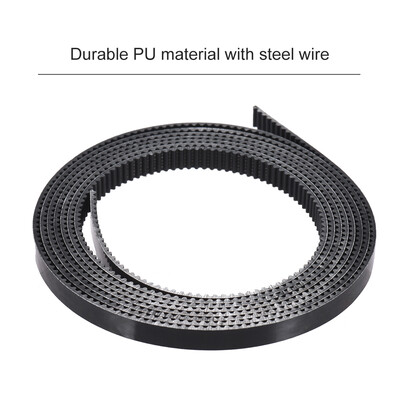 

2mm Pitch 6mm Wide Timing Belt PU Material with Steel Wire for RepRap i3 3D Printer CNC