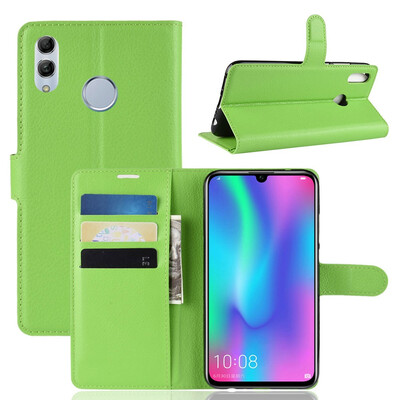 

Wallet PU Leather Flip Back Cover for Huawei P Smart 2019 Card Slots Stand Holder Phone Case for Honor 10 Lite