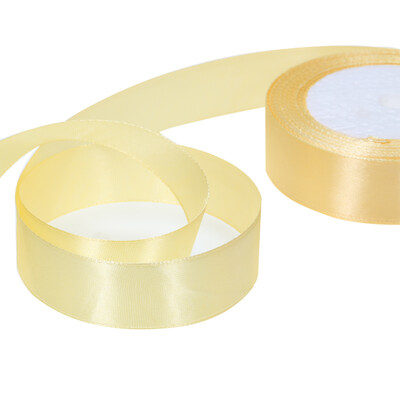 

25 YardsRoll 25mm Width Silk Satin Ribbon DIY Wedding Party Decoration Bow Crafts Invitation Card Gift Wrapping Christmas Ribbons