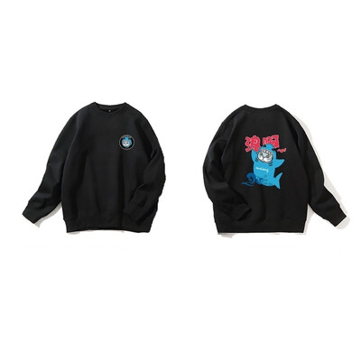 

Harajuku Women Sweatshirt Hoodies Fashion Fleece Warm Letter Printed Pullover Casual Long Sleeve Red Tops Ladies Streetwear