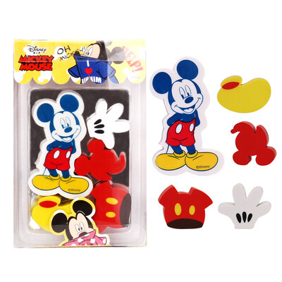 

Disney student creative eraser stationery pencil erasing childrens school supplies Mickey