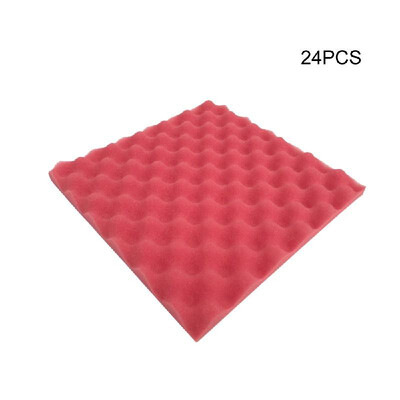 

Recording Studio Soundproof Wedge Foam Video Room Sound Noise Insulation Sponge Wall Deadening
