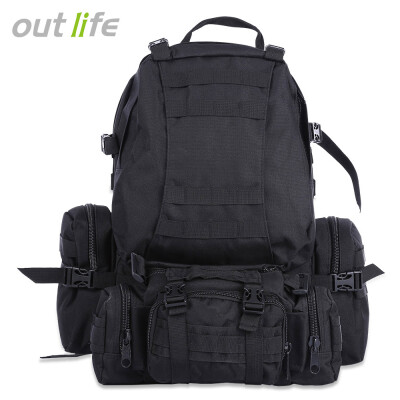 

Outlife Outdoor 50L MOLLE Military Camping Hiking Backpack