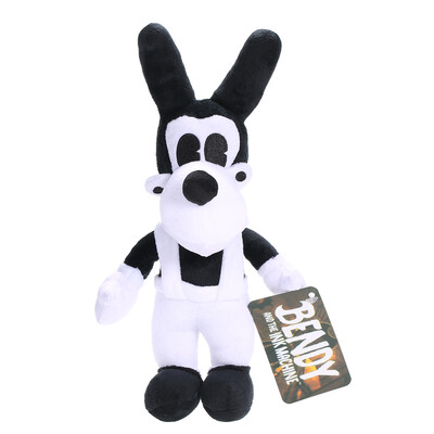 

Plush Toy Animation Horror Game Black&White Doll Girl Dog Toy for Baby Kids Gift