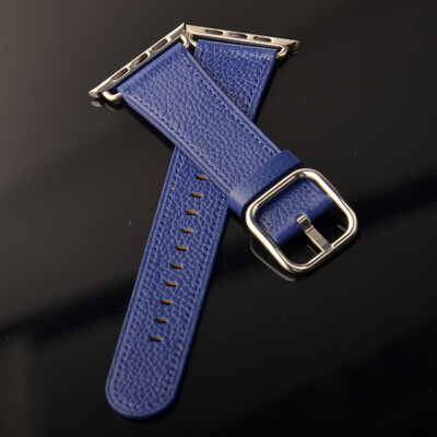 

Kebitt Leather Band for Apple Watch Series 4 3 2 1 38mm 42MM 40mm 44MM Replacement Watch Strap iWatch Band Steel Buckle
