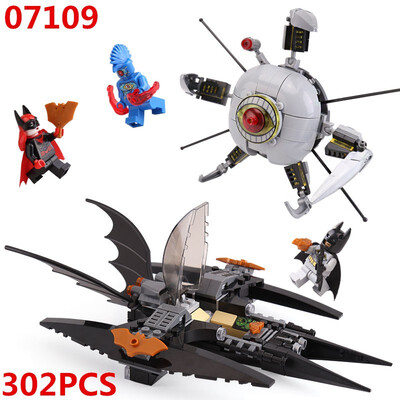 

Lepin 07109 Batman Brother Eye Takedown Set Legoing 76111 Superhero Model Building Blocks Bricks Kid DIY Toy Gift