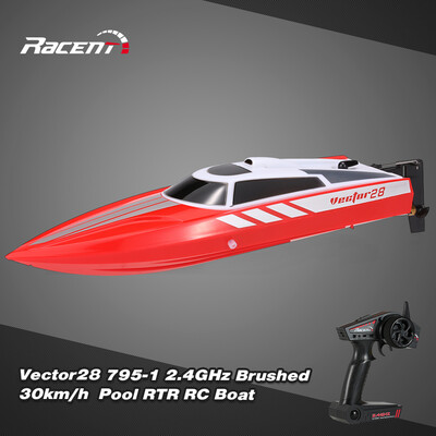 

VolantexRC Vector28 795-1 24GHz Brushed 30kmh High Speed Pool RTR RC Racing Boat