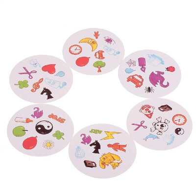 

Spot It Cards Table Games Play Cards Kids Toy Game Number One for Family Fun