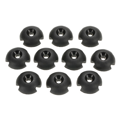 

10pcs Slotted Round Deck Line Guide Kayak Accessories for Boat Canoe Kayak