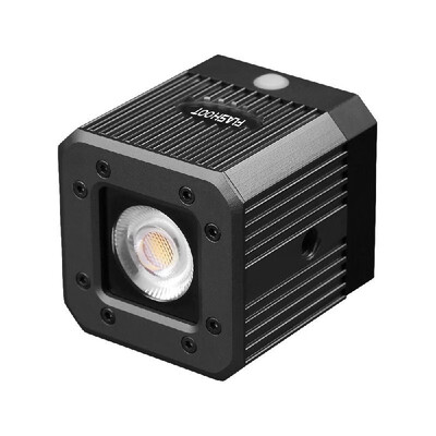 

Waterproof Aluminum Alloy Cube LED Video Light 5600K Diving Fill Light Strobe Flash with 14 Inch Screw Hole for Canon Nikon Sony