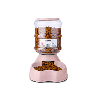 

Crazy Puppy Pet Supplies Dog Bowl Water Feeder Dog Drinker Cat Bowl Dog Bowl Food Maker Water Automatic Feeder 38L Pink