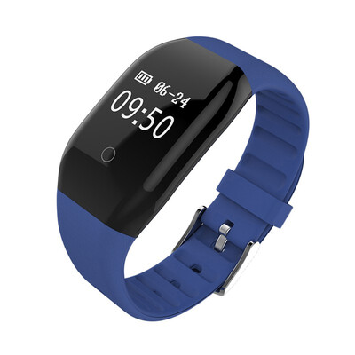 

IP67 Waterproof Smart 608 HR Fitness Tracker Alarm Clock Vibration Smart Wristband Bluetooth Bracelet for Men Women Unisex