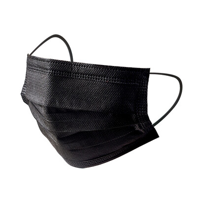 

Yaphtes riding masks disposable activated carbon three layers thickening anti-pollen allergy breathable thin section sunscreen beauty black cute goddess autumn 20