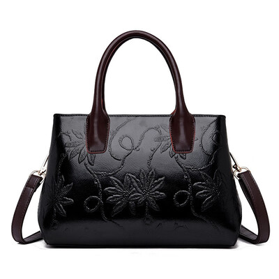 

New pattern Europe&America fashion Maam Single shoulder Slanting High-capacity Decorative pattern Handbag