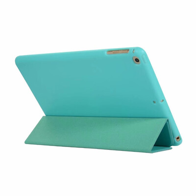 

JCSYLEE Tri-fold TPU Material Tablet Case Cover for Apple iPad New 97 2018