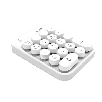 

Ajazz 24G Wireless Numeric Keyboard Mini Numpad 18 Keys Digital Keyboard for Window XP Win7 8 10 ios Laptop PC Notebook Desktop