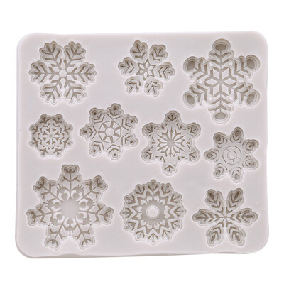 

3D Snowflake Lace Chocolate Mold Party DIY Fondant Baking Cake Decorating Tool