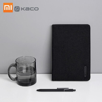 

Xiaomi Mijia Kaco Noble Paper NoteBook PU Leather Card Slot Wallet Book Diary Pad with a Sign Pen Gift for Business Office Travel