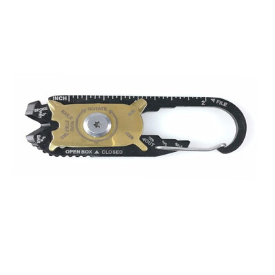 

EDC Keychain Pocket Tools Outdoor Multi Purpose 20 in 1 Tool Stainless Steel